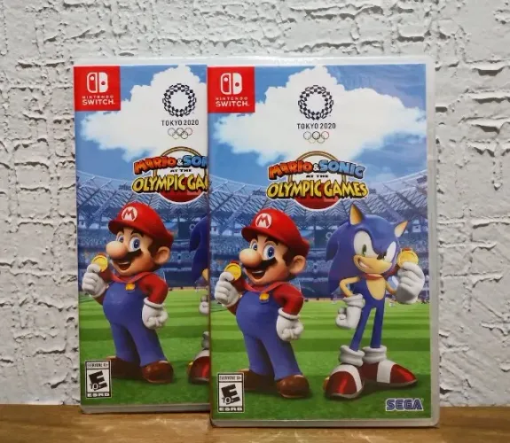Mario e Sonic At The Olympic Games Tokyo 2020 Switch Lacrado