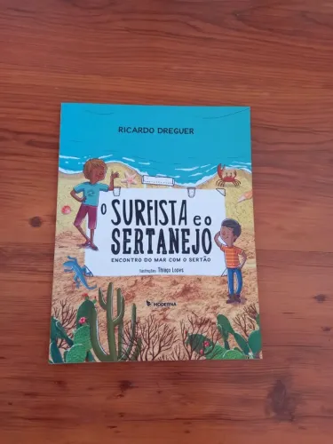 Livro O surfista e o sertanejo - Perfeito estado