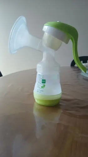 Bombinha tira leite MAM manual