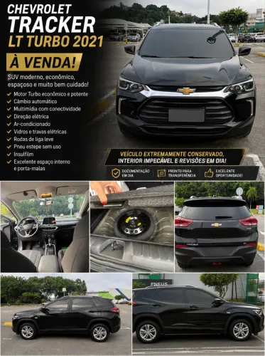 Chevrolet Tracker LT 1.0 Turbo 12V Flex AUT 2021