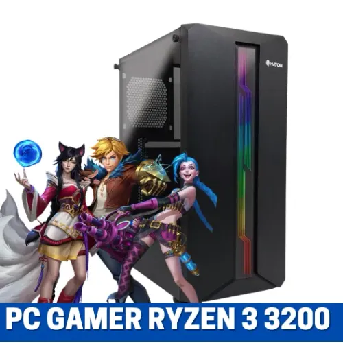 PC Gamer, AMD Ryzen 3 3200G, 8GB DDR4, SSD240