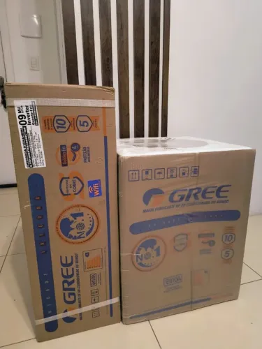 Ar-Condicionado Split WIFI Inverter Gree G-Top 9.000 BTUs Quente-Frio NOVO NA CAIXA