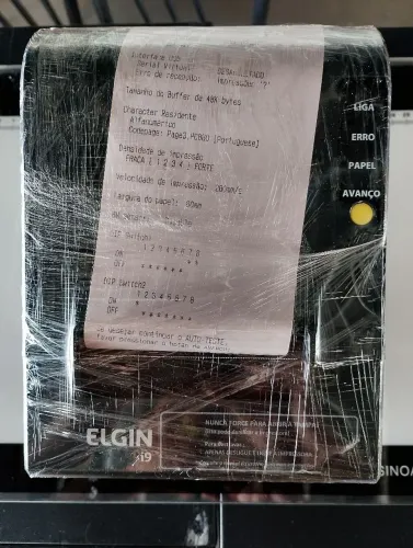 Impressora térmica não fiscal Elgin i9