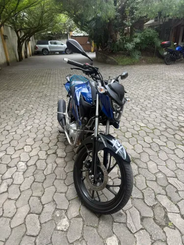 Honda CG 160 Fan 2025 Azul Flex