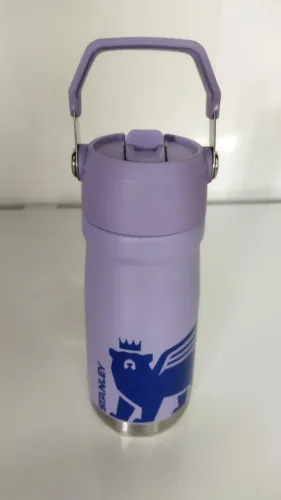 Garrafa Térmica Flip Straw Youth Stanley Lavender 500ml