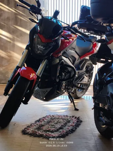 Moto com vidrificacao com selo de garantia