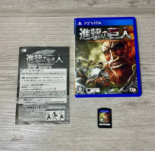 Jogo Psvita - Attack on Titan Japonês Raro PlayStation Ps Vita