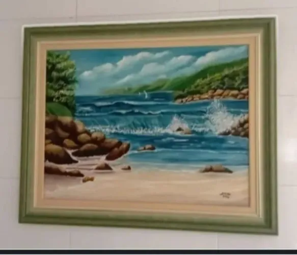 Tela pintura a óleo. 80x70cm