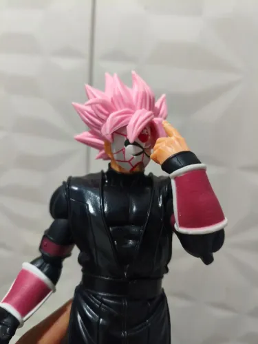 Goku black (transformação rose) com 25cm