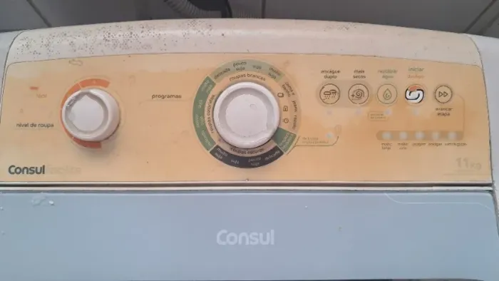 Lavadora 11kg consul usada, com defeito
