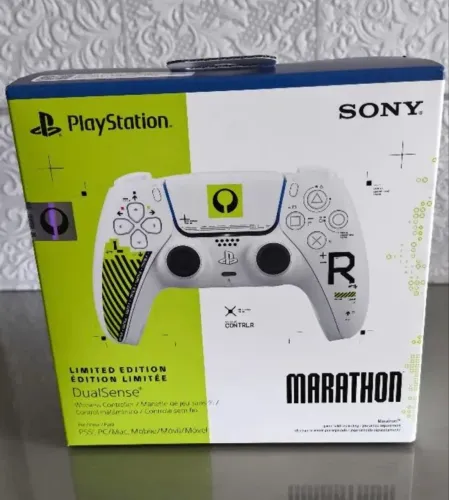 Controle ps5 dualsense edição limitada marathon