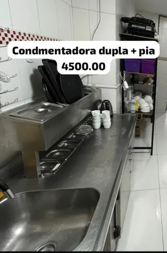 Condimentadora dupla + pia - JM Gabriel