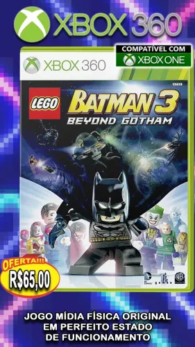 LEGO Batman 3: Beyond Gotham - Uma Aventura Espacial no seu Xbox 360!