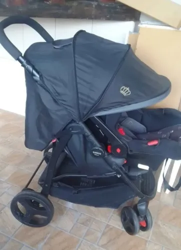 Carrinho de bebê + bebê conforto