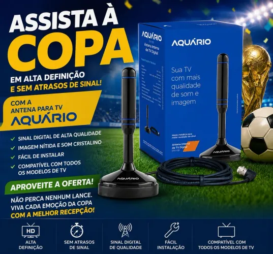 Antena digital para tv