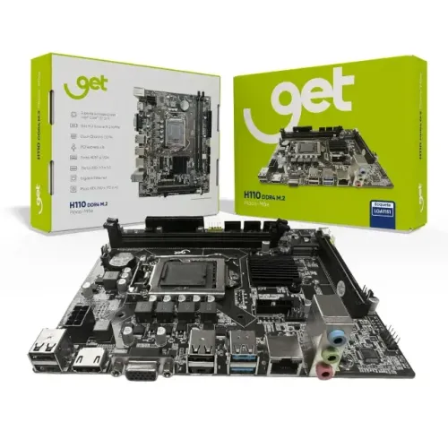 Placa Mãe 1151 DDR4 M.2 p/ Intel 6° e 7° Geração *NOVA COM GARANTIA*