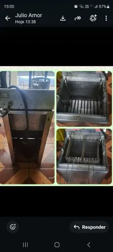 Vendo fritadeira Elétrica 220v - 1.200,00