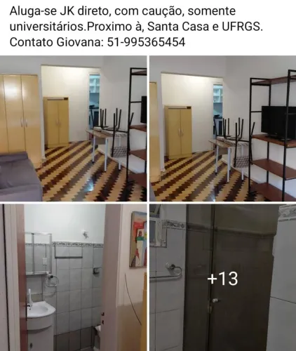 Locacao jk Poa centro historico?