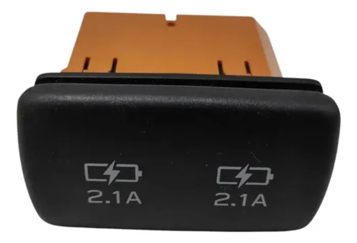Tomada Dupla Usb Traseira  Subaru Forester 2021  86257sj340 Preto