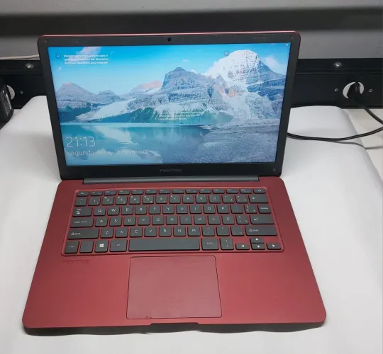 Notebook positivo cor vermelha  CHT14B 