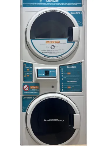 Lavadora/Secadora Maytag para Lavanderia de Autoatendimento