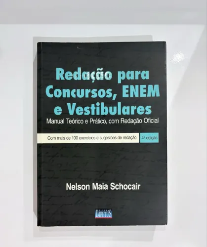 Livro Redação para Concursos, Enem e Vestibulares