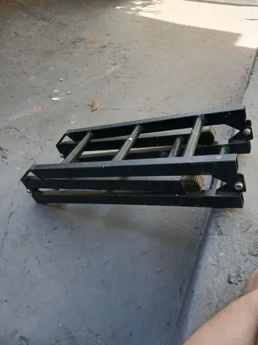 Rampa dobrável subir moto na carretinha