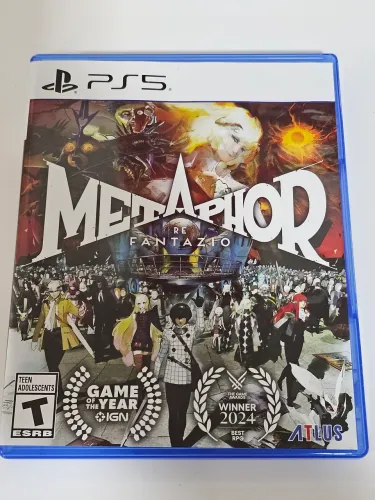 Metaphor Refantazio. Jogo de Playstation 5.