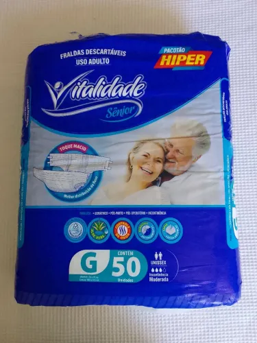 Fraldas para adulto tamanho G