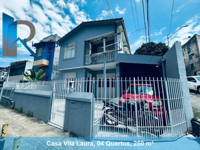 Casa Vila Laura, 250 m², 04 Quartos - Comercial/Residencial