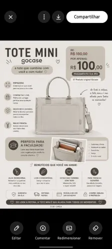 Tote mini Gocase