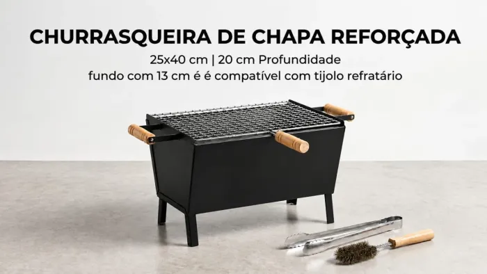 CHURRASQUEIRA A GRELHA