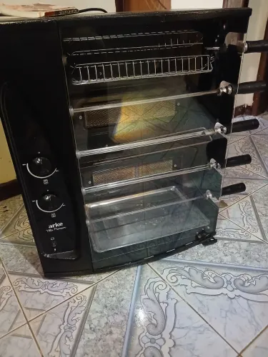 Churrasqueira rotativa á gás Arke Premium 
