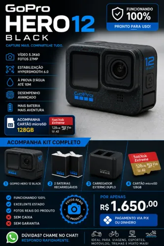 Camera GoPro Hero 12 Black