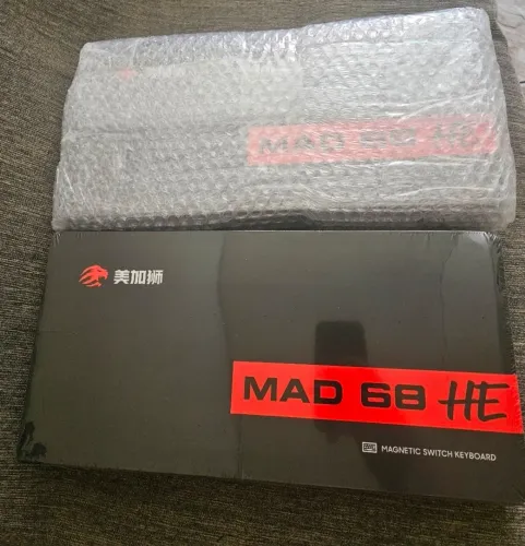 Teclado Mecânico Magnético Gamer MAD 68 Hall Effect Rapid Trigger RGB