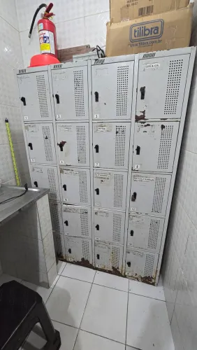 Armario de Aço vestiário 20 portas