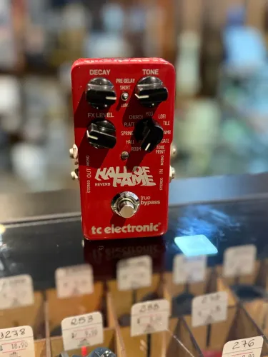Pedal TC eletronic Hall Of Fame Reverb