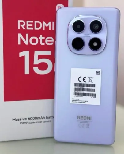 Linha NOTE 15 256GB Roxo -- Aparelho Xiaomi completo pronto para uso