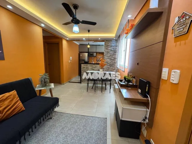 Apartamento mobiliado com 2 quartos, 1 vaga, à venda, 47 m² por R$ 240.000 - Residencial B