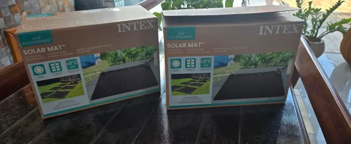2 Tapetes Solarres Intex Para Aquecimento Piscina Até 30280l