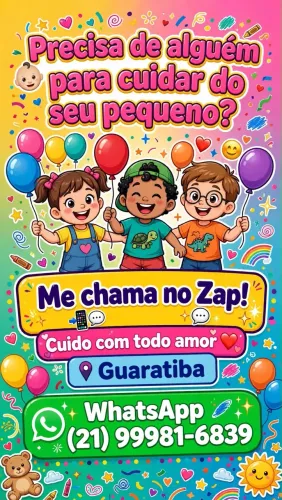 Cuida-se de crianças