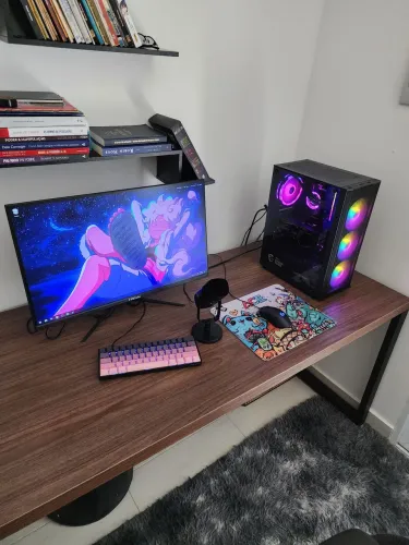 PC Gamer Completo Ryzen 7 + RTX 5060 + Monitor 240Hz (Roda Tudo!)