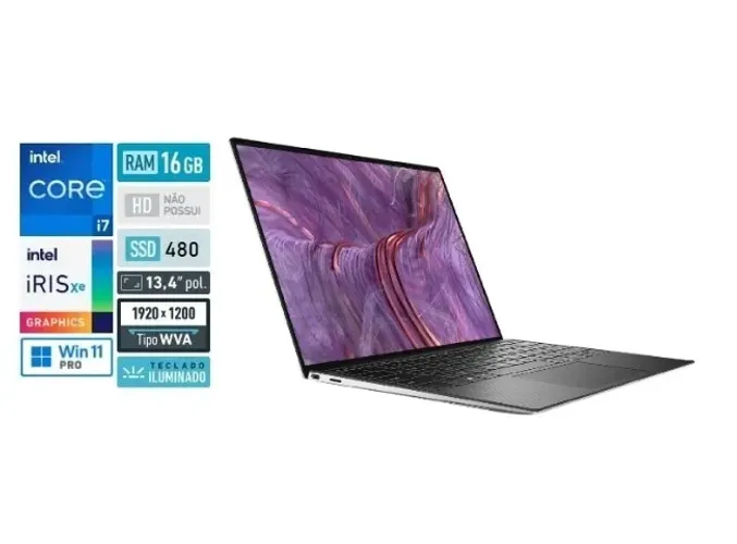 Não aceito trocas! Ultrabook Dell Xps 13 9310 Core I7 Ssd 480gb Win11 Pro