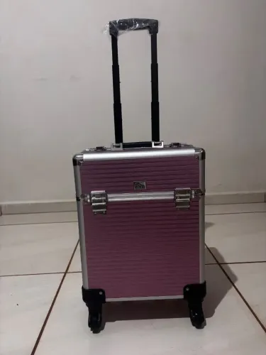 Maleta de Maquiagem de Rodinhas