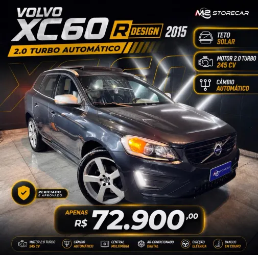 Volvo XC 60 T-5 R-design 2.0 AWD 5P 2015