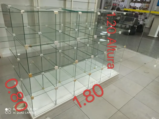 Colméia de vidro 