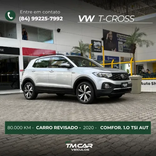 Volkswagen T-Cross Comfortline 1.0 TSI Flex 5P Aut. 2020