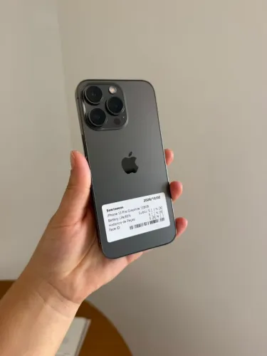 IPHONE 13 128GB GRAFITE <br>R$2499,00 SEMI NOVO TOP