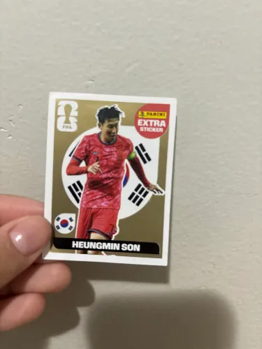 Figurinha dourada copa 2026 do jogador HEUNGMIN SON