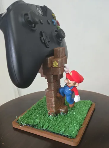Suporte para Joystick Mario - Decoração e Organização
